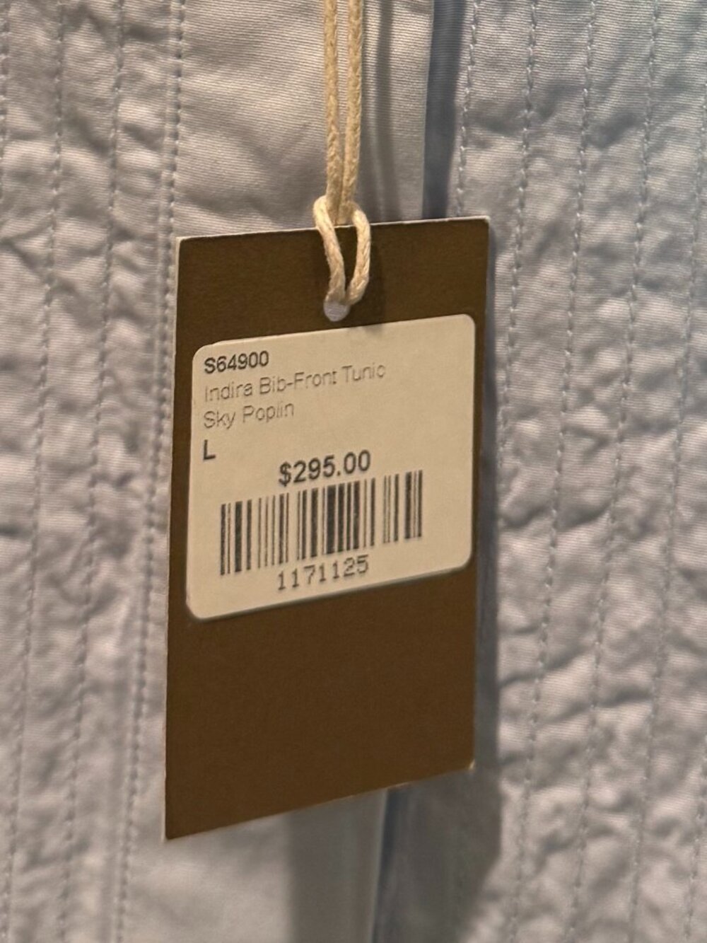 Ann Mashburn Indira Bib Front Tunic - Picture 2 of 3